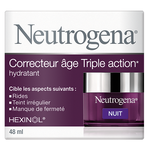Hydratant NEUTROGENA® Correcteur âge Triple action Nuit