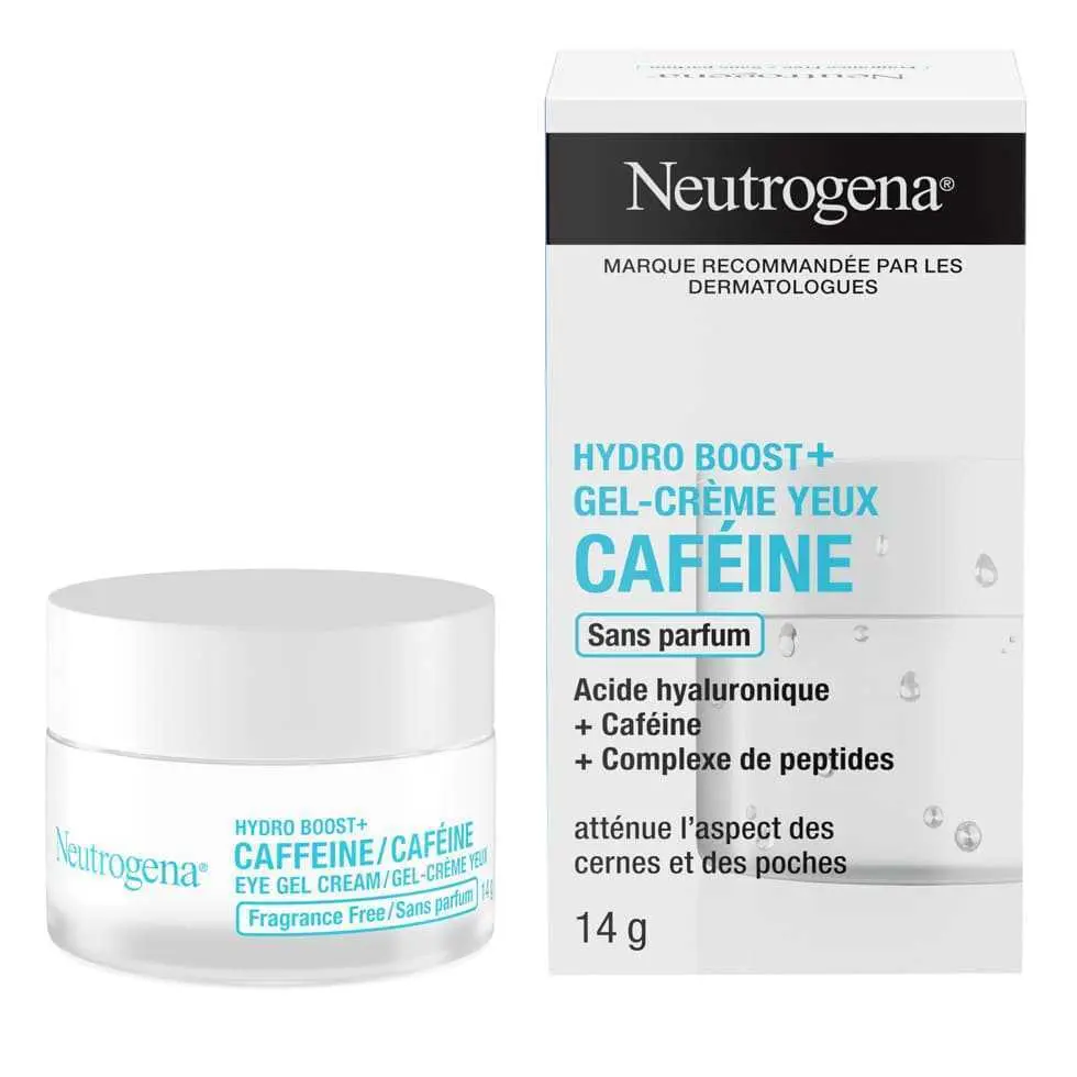 Pot de gel-crème Yeux NEUTROGENA® Hydro Boost+ Caféine, 14 g