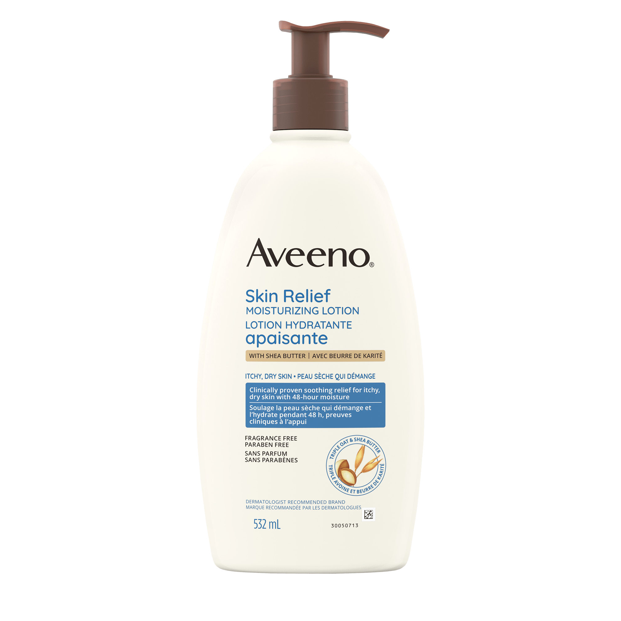 AVEENO® Skin Relief Moisturizing Lotion, Fragrance-free, 354ml pump bottle
