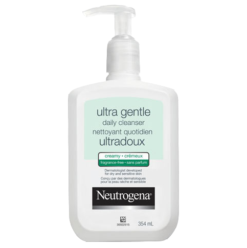 Nettoyant quotidien ultradoux NEUTROGENA®, formule crémeuse sans parfum