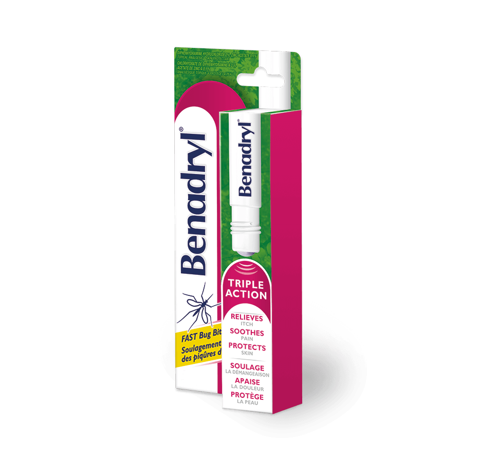 Benadryl's Triple Action Bug Bite Itch Relief Stick