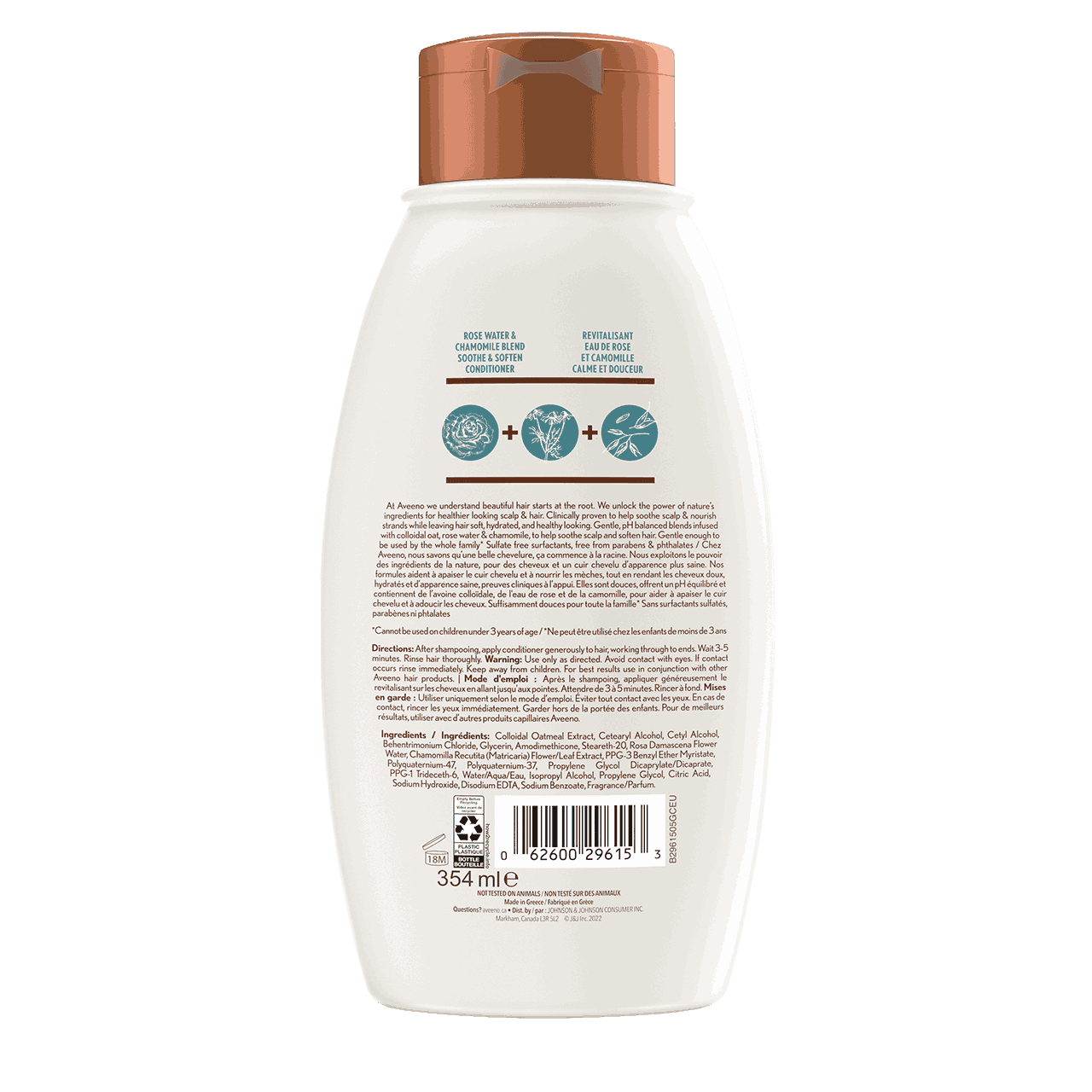 Rose Water & Chamomile Blend Conditioner | AVEENO®