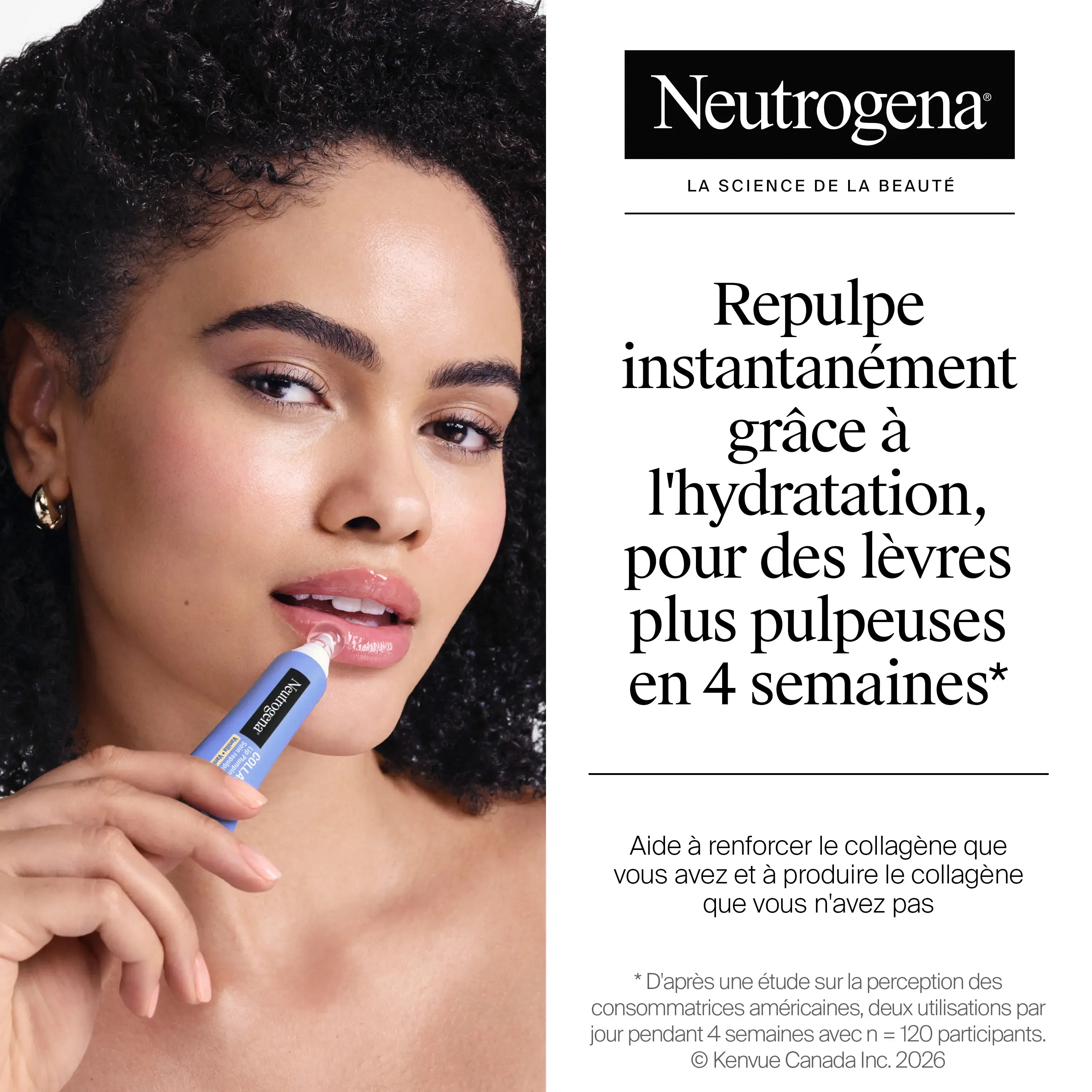 Traitement Repulpant Pour Les Lèvres Neutrogena Collagen Bank® Vanille