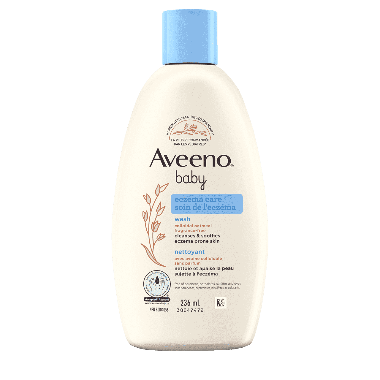 Flacon de 236 ml de nettoyant AVEENO® Baby Eczema Care