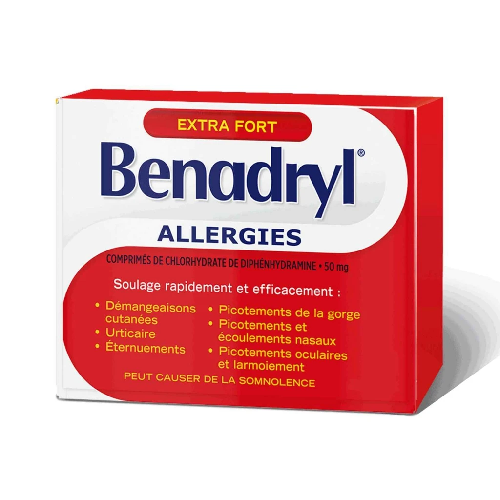 BENADRYL® Total Extra-fort Allergies