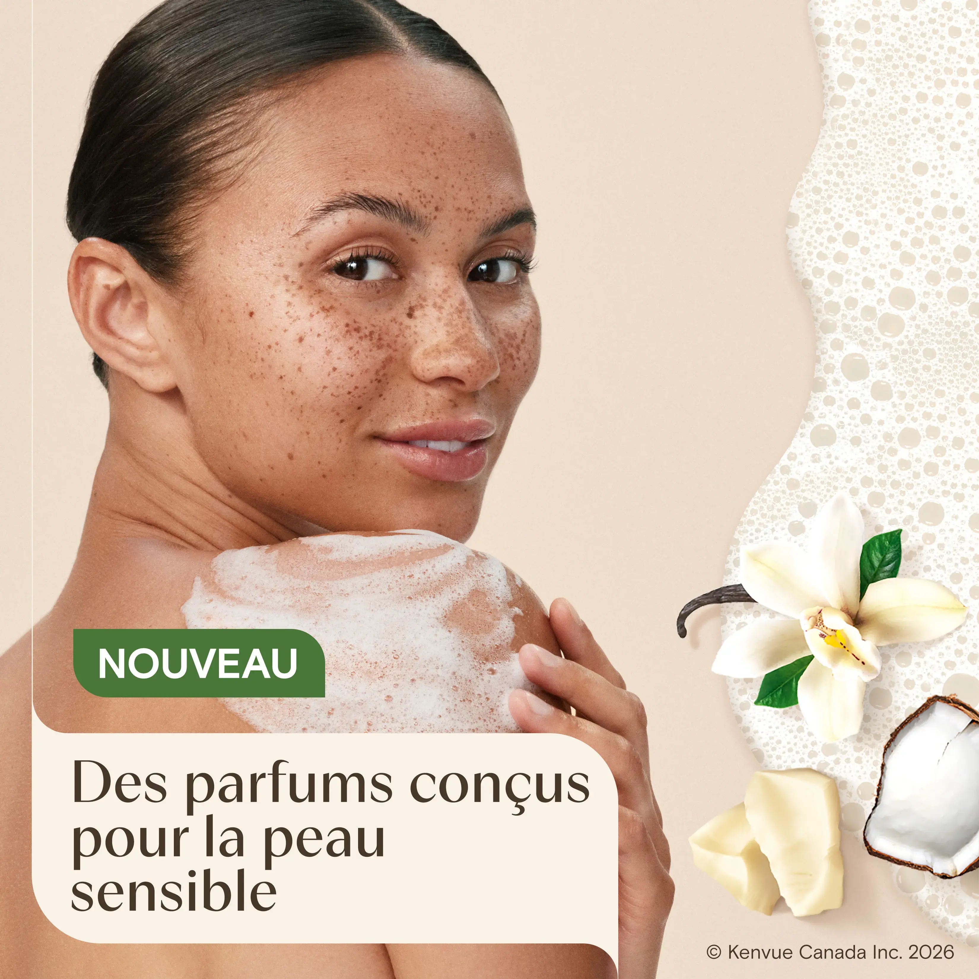 AVEENO Daily MoisturizingMC Body Wash Cocoa Butter Vanilla Scent