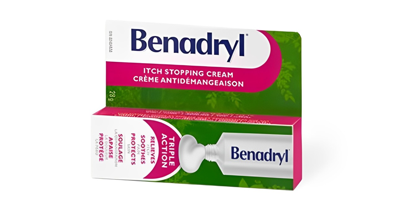 Crème antidémangeaison Benadryl Triple Action