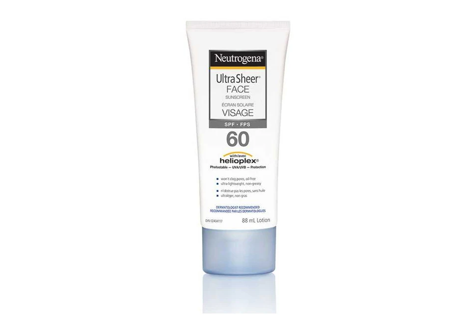 Écran solaire NEUTROGENA® ULTRA SHEER® Visage FPS 60