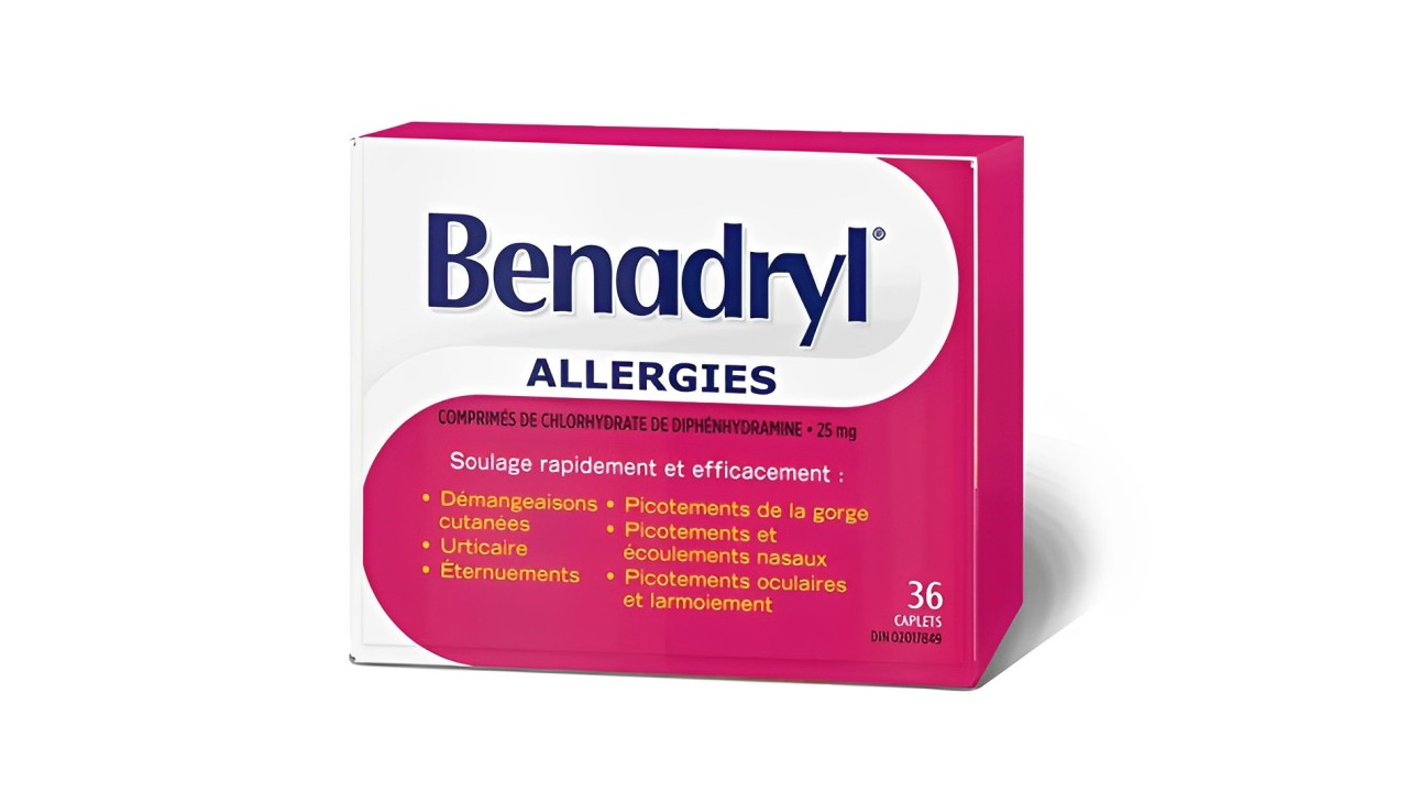 Comprimés BENADRYL® Allergies, 36 caplets