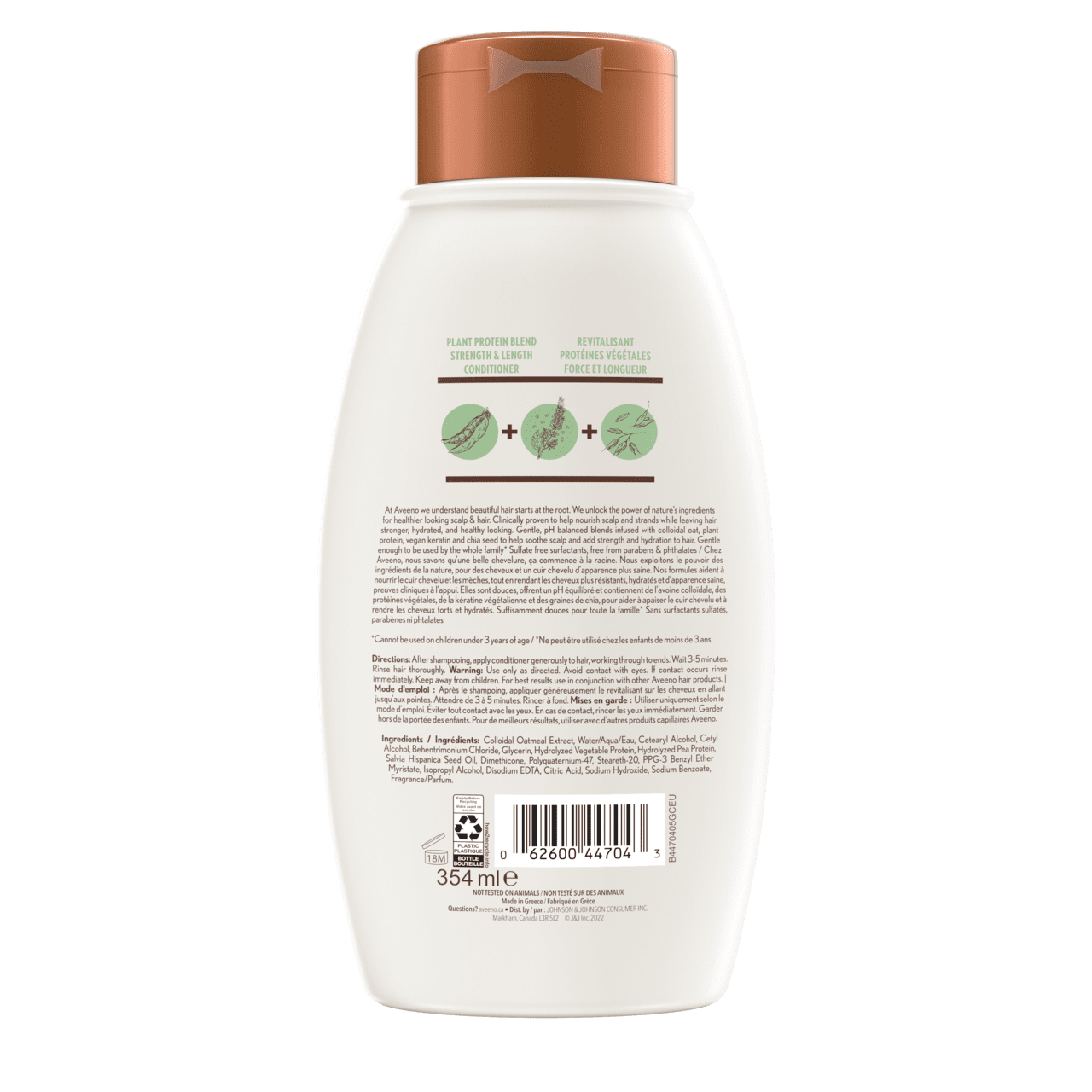 Plant Protein Blend Strength Length Hair Conditioner AVEENO