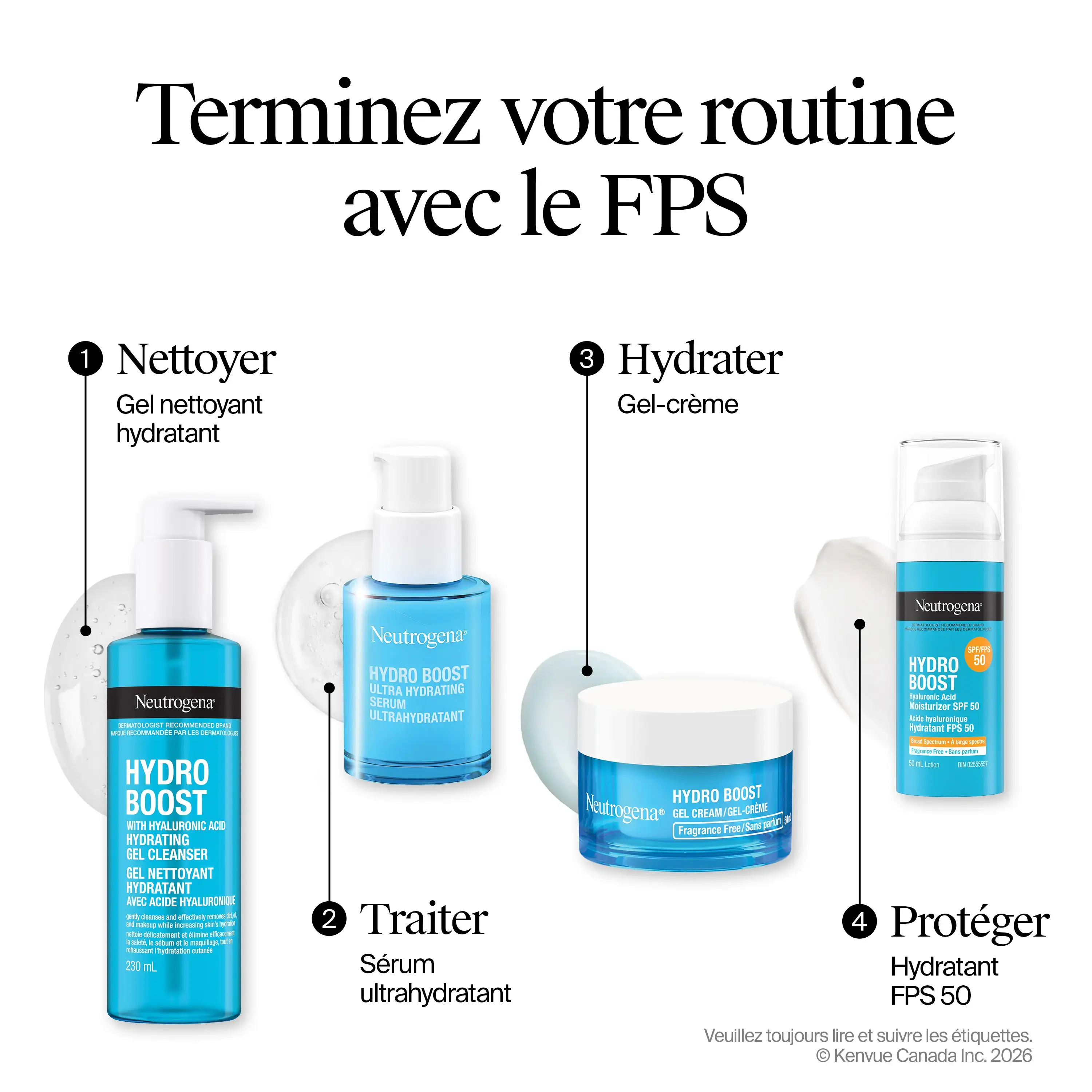 Neutrogena Hydro Boost á l'acide Hyaluronique avec FPS 50