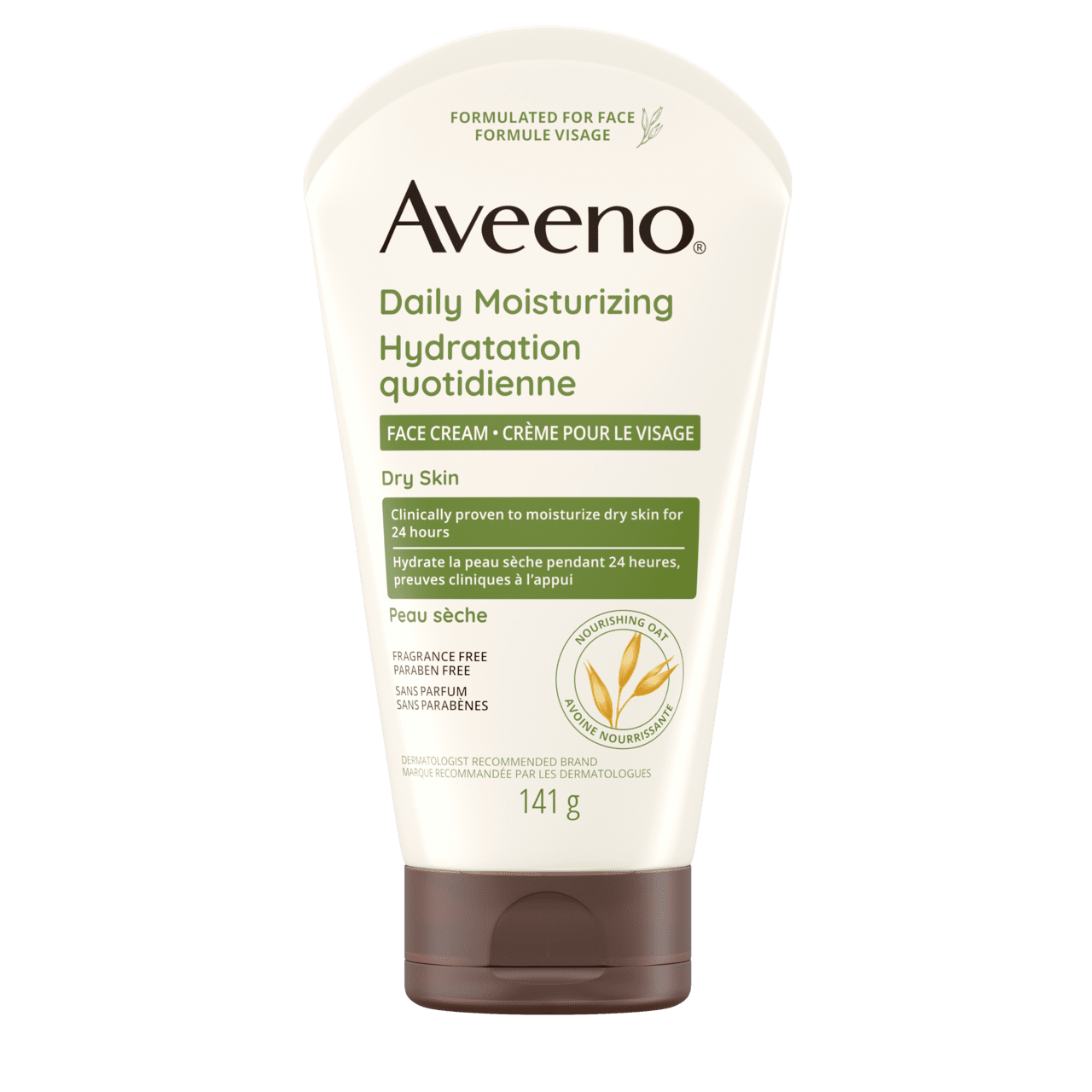 Tube de 141 g de crème pour le visage Hydratation quotidienne Aveeno®