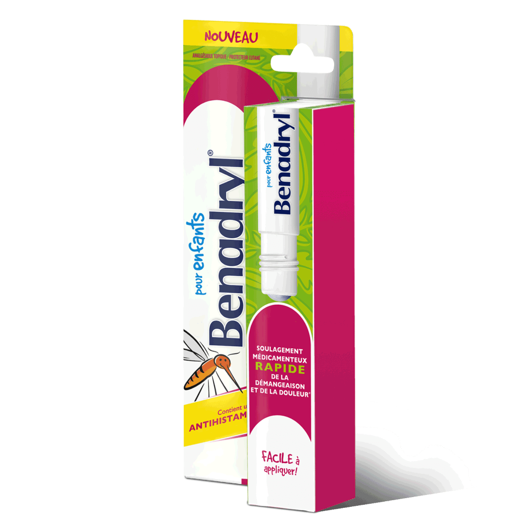 Bâtonnet BENADRYL® Piqûres d’insectes pour enfants, 14 ml