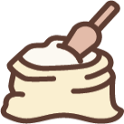 Oat flour icon