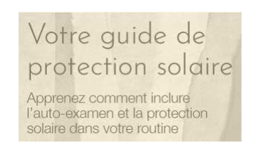 Image du guide sur la protection solaire