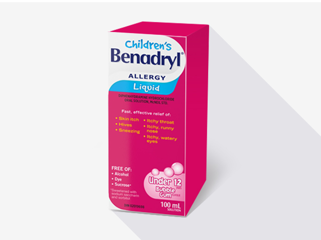 Children’s BENADRYL® Liquid