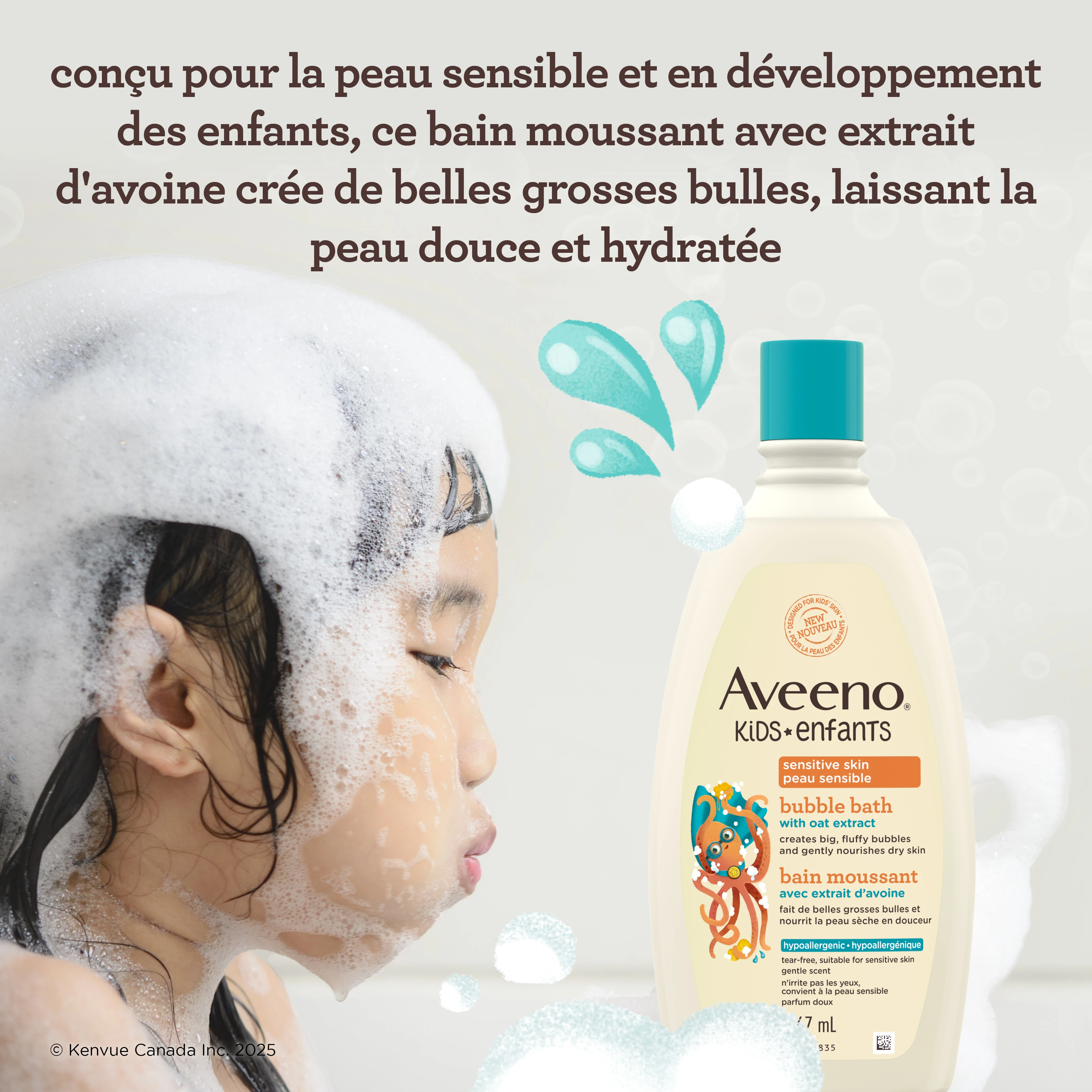 aveeno kids bubble bath enhanced image 1 fr