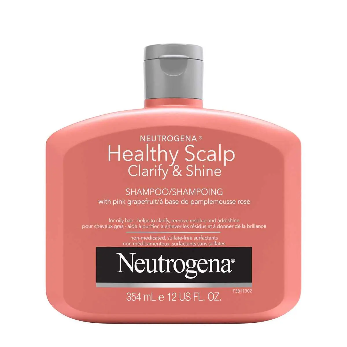 Shampoing NEUTROGENA® Healthy Scalp Clarify & Shine au pamplemousse rose