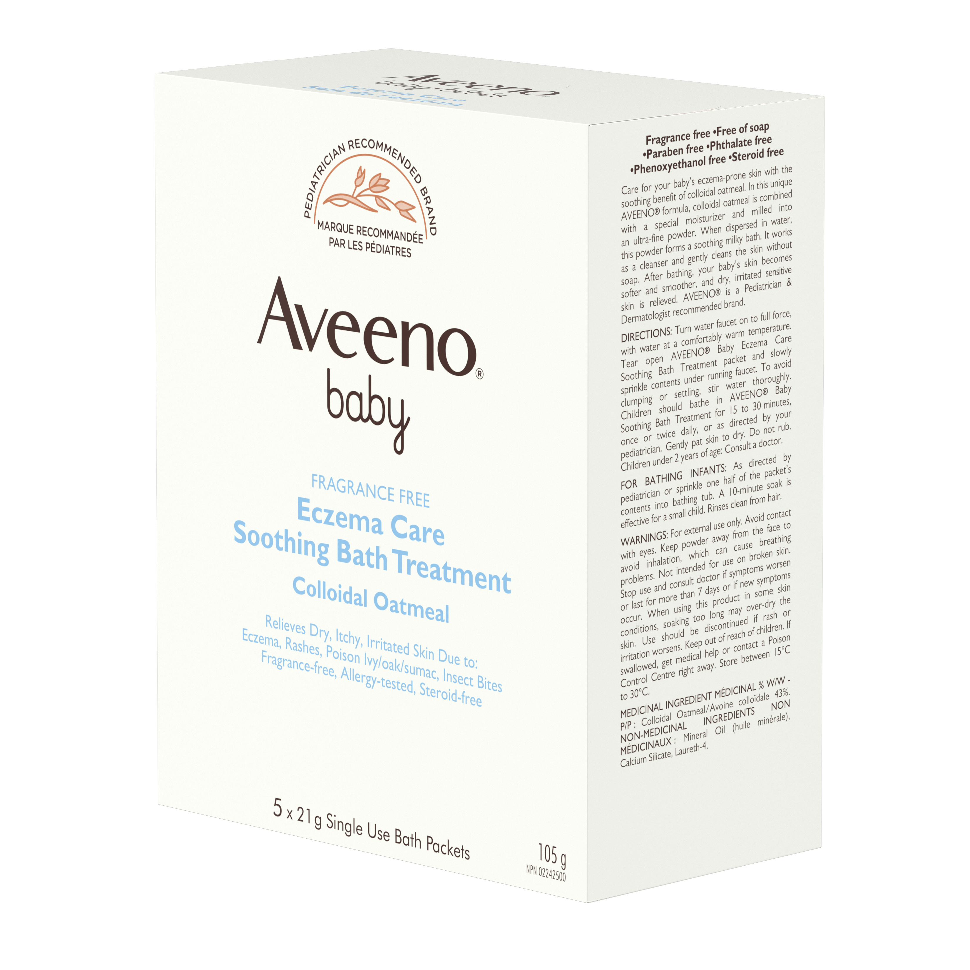 Baby Eczema Care Soothing Bath Treatment AVEENO®