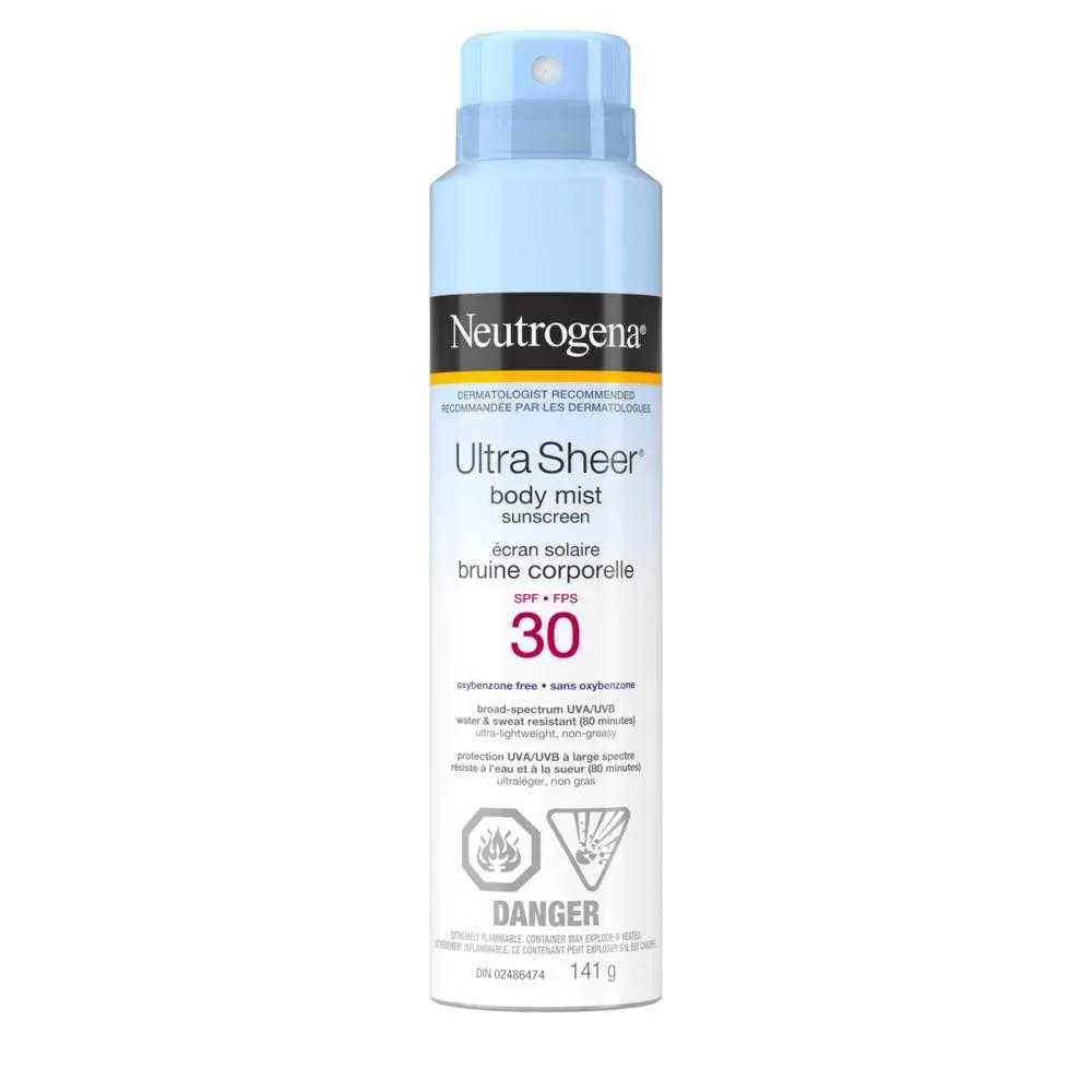 Écran solaire en bruine corporelle NEUTROGENA ULTRA SHEER® FPS 30, 141 g