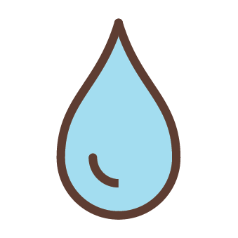 tear icon symbolizing tear-free product