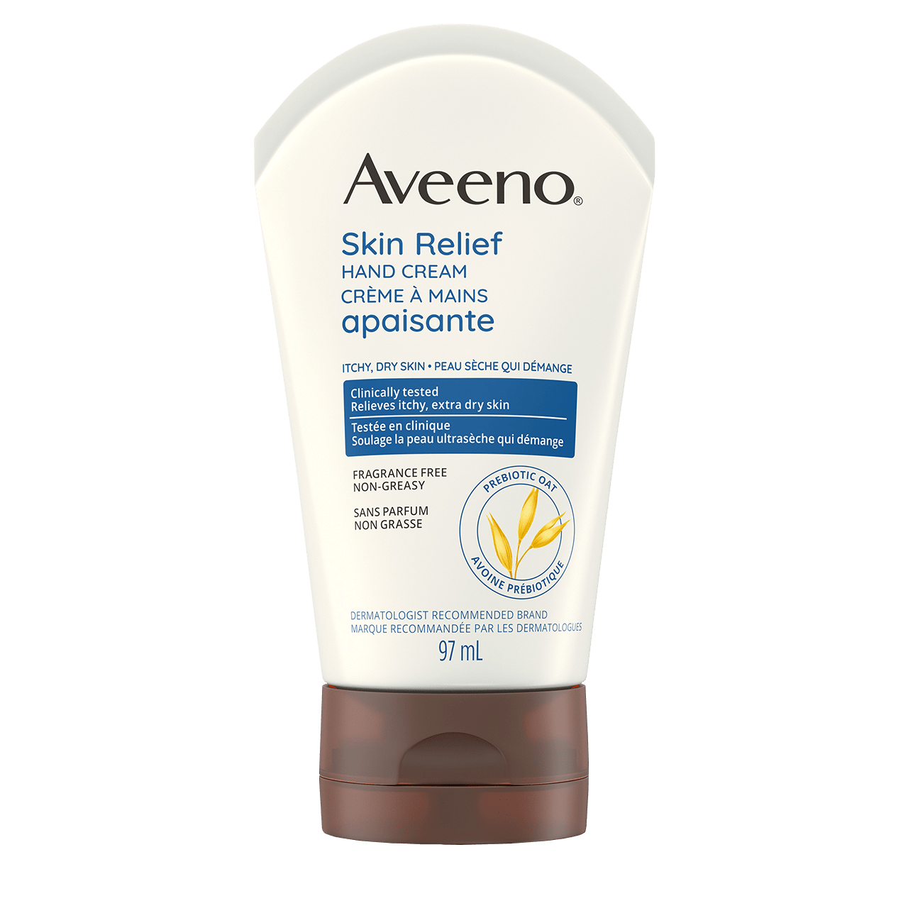 Crème à mains apaisante AVEENO®, Sans parfum, Tube de 97 ml