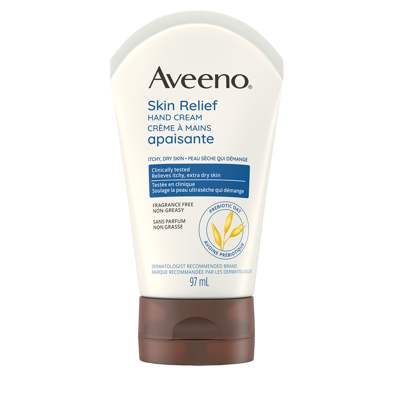 Crème à mains apaisante AVEENO®, Sans parfum, Tube de 97 ml
