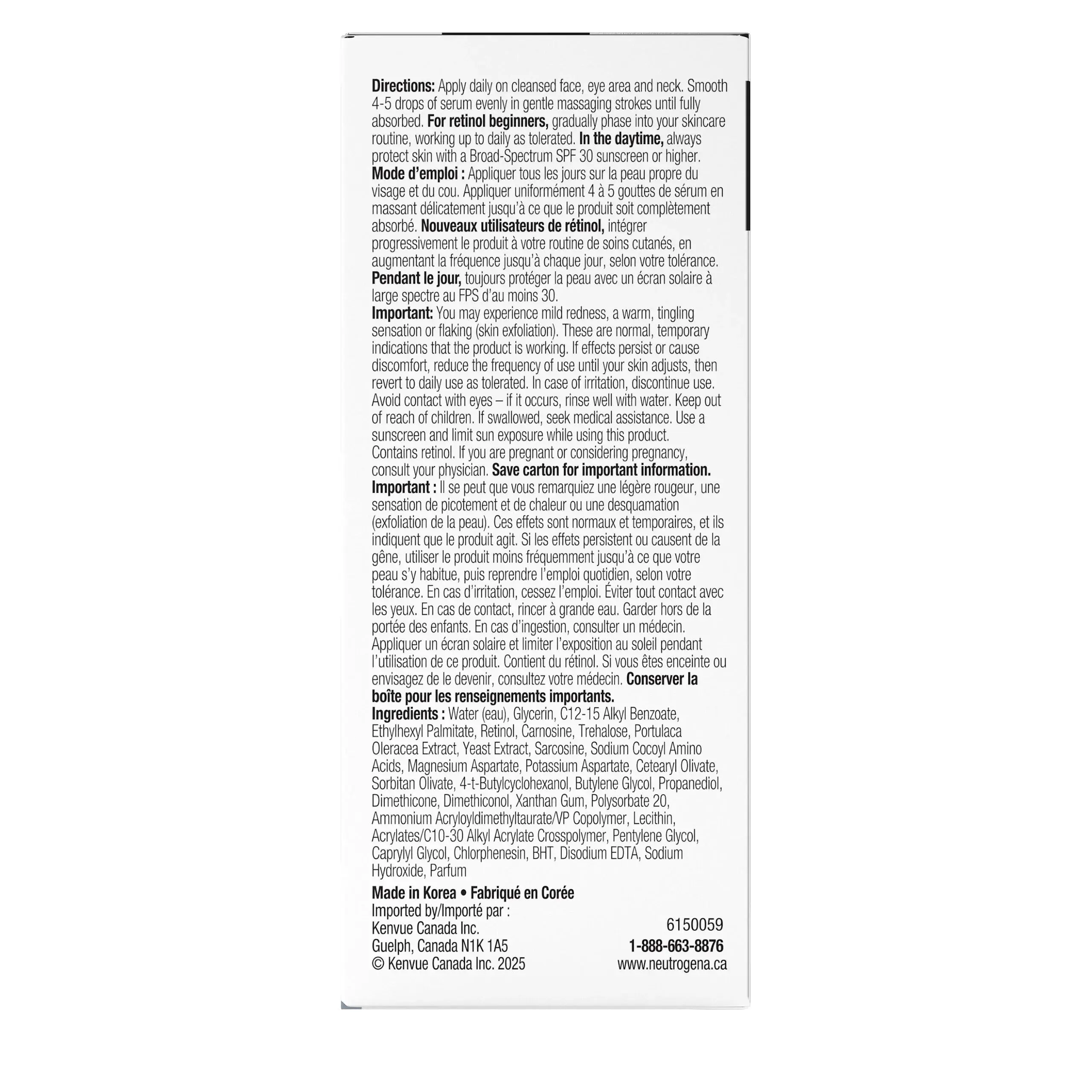 Neutrogena Rapid Wrinkle Repair Retinol Renewal Serum - Image 4