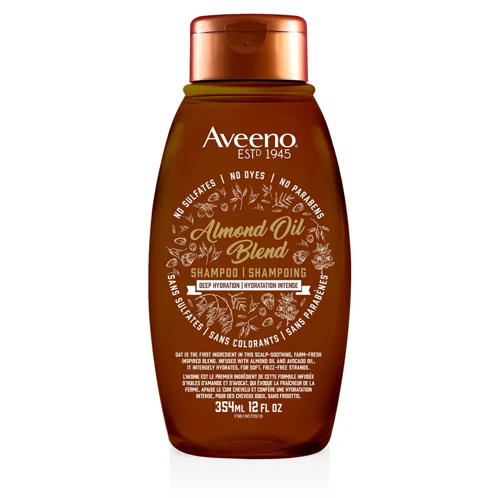 AVEENO® Almond Oil Blend Deep Hydration Shampoo, 354ml bottle