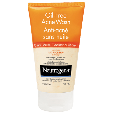 NEUTROGENA® OIL-FREE Acne Wash Daily Scrub