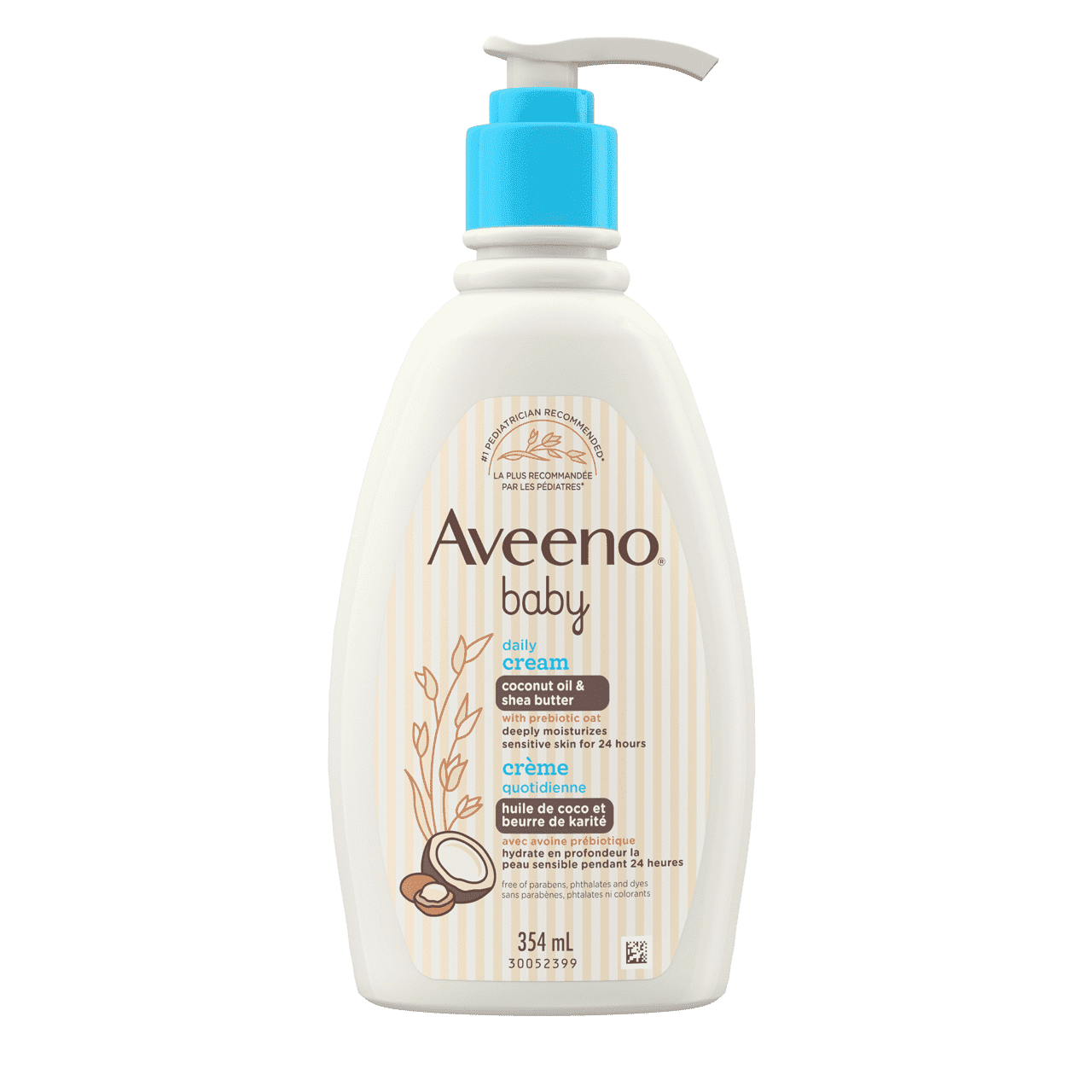 Aveeno Baby Daily Cream bottle, 354mL