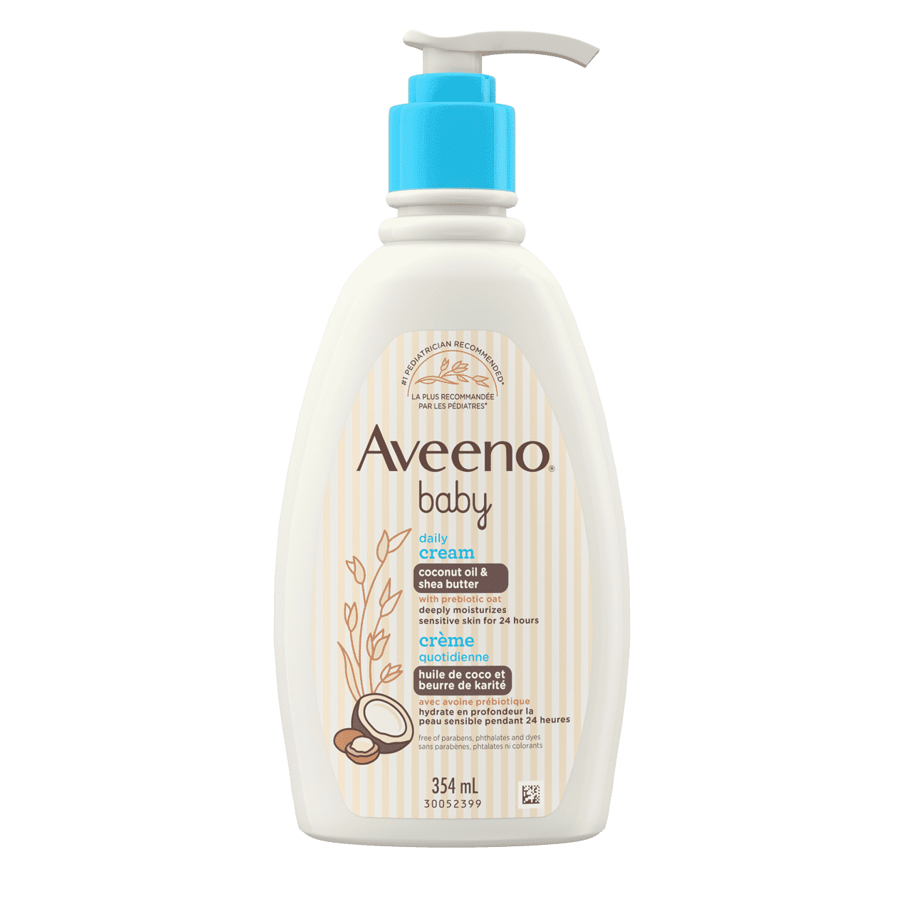 Aveeno Baby Daily Cream bottle, 354mL
