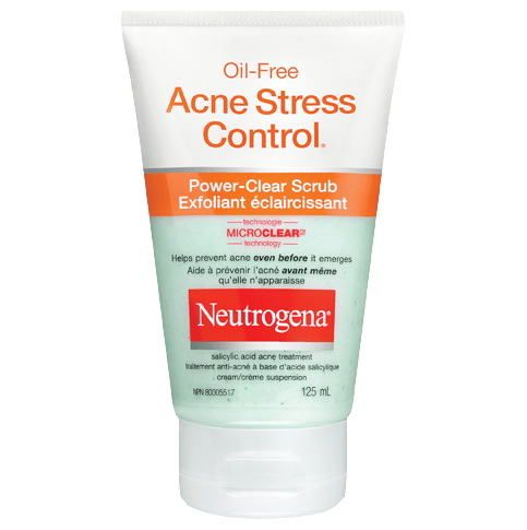 NEUTROGENA® OIL-FREE ACNE STRESS CONTROL® Power-Clear Scrub 