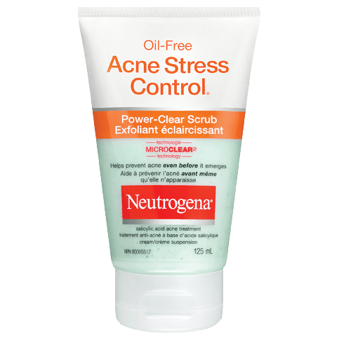 Exfoliant Peau nette NEUTROGENA® OIL-FREE ACNE STRESS CONTROL®