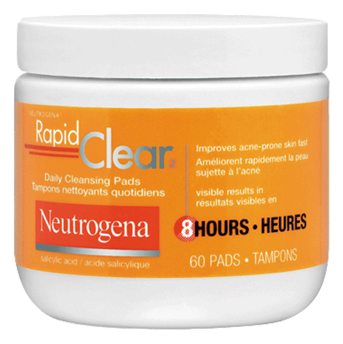 Tampons nettoyants quotidiens NEUTROGENA RAPID CLEAR®