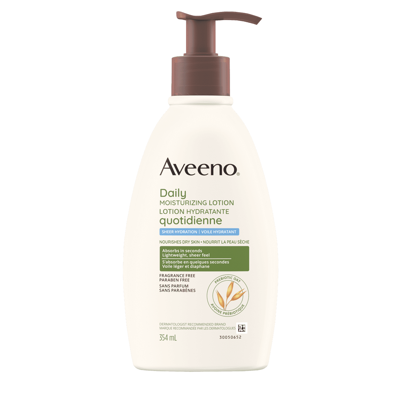 Front Shot of AVEENO® Daily Moisturizing Lotion Sheer Hydration