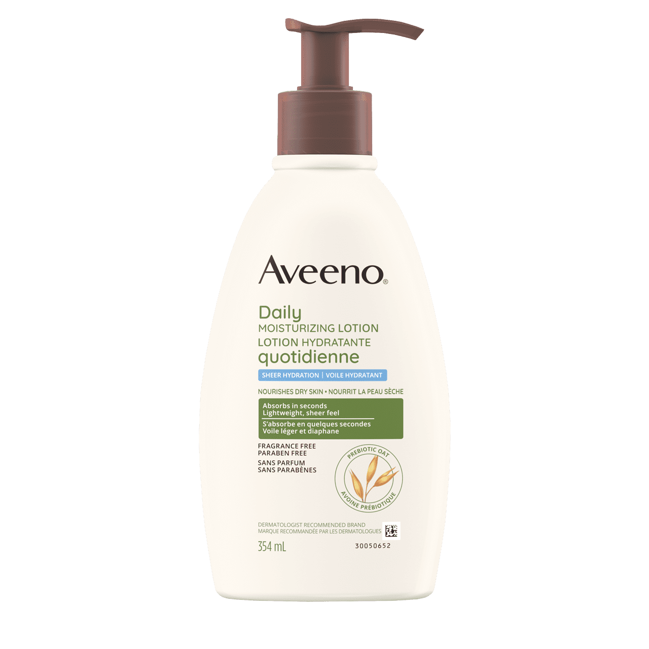 Front Shot of AVEENO® Daily Moisturizing Lotion Sheer Hydration