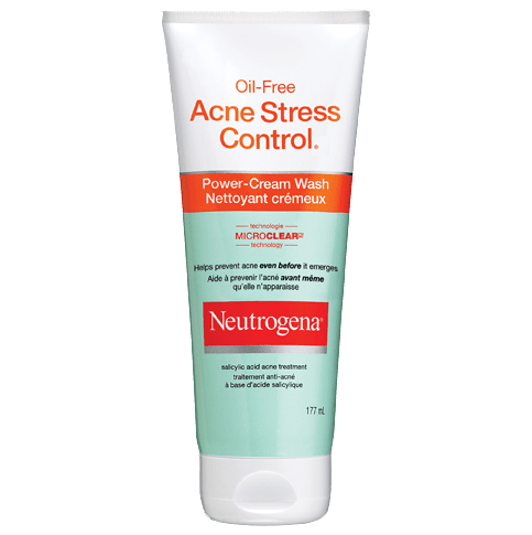 Nettoyant crémeux NEUTROGENA® OIL-FREE ACNE STRESS CONTROL®