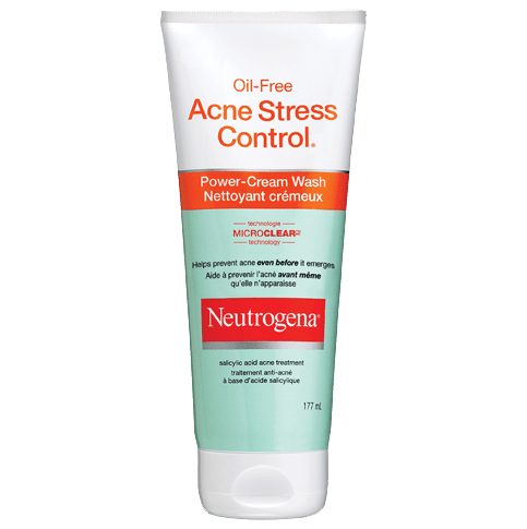 Nettoyant crémeux NEUTROGENA® OIL-FREE ACNE STRESS CONTROL®