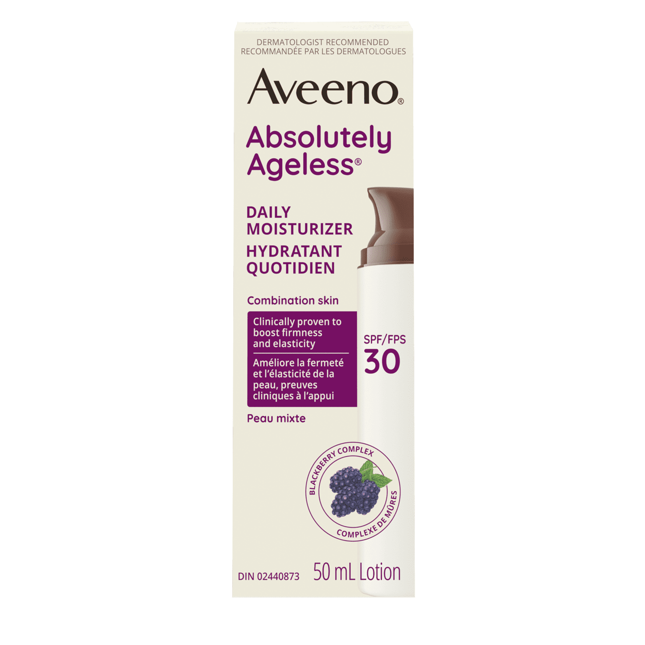 Front Shot of AVEENO® Absolutely Ageless Daily Moisturizer SPF 30