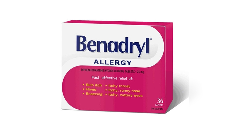 BENADRYL® Allergy Tablets, 36 caplets