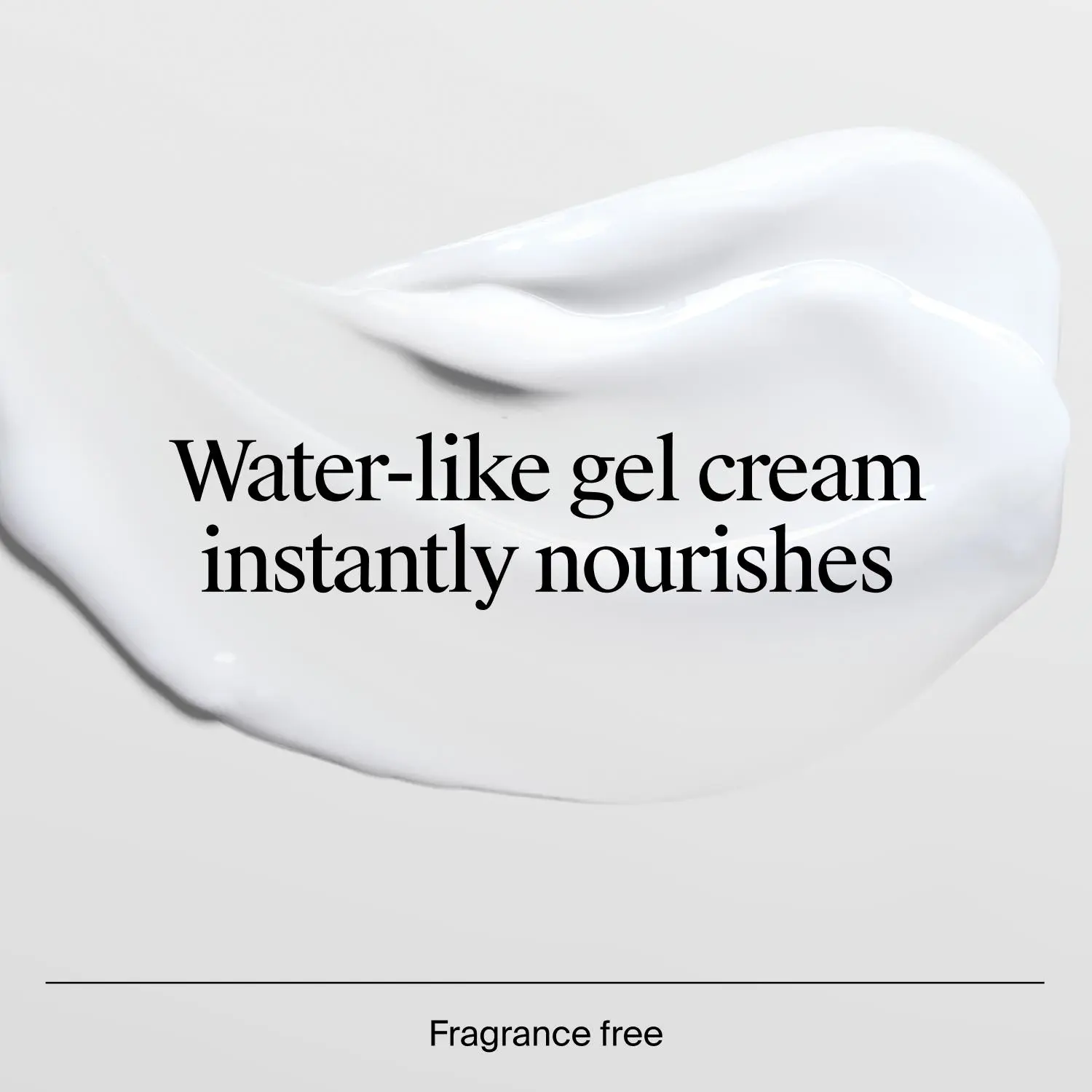 Close-up of Neutrogena Hydro Boost Gel Cream product smear.