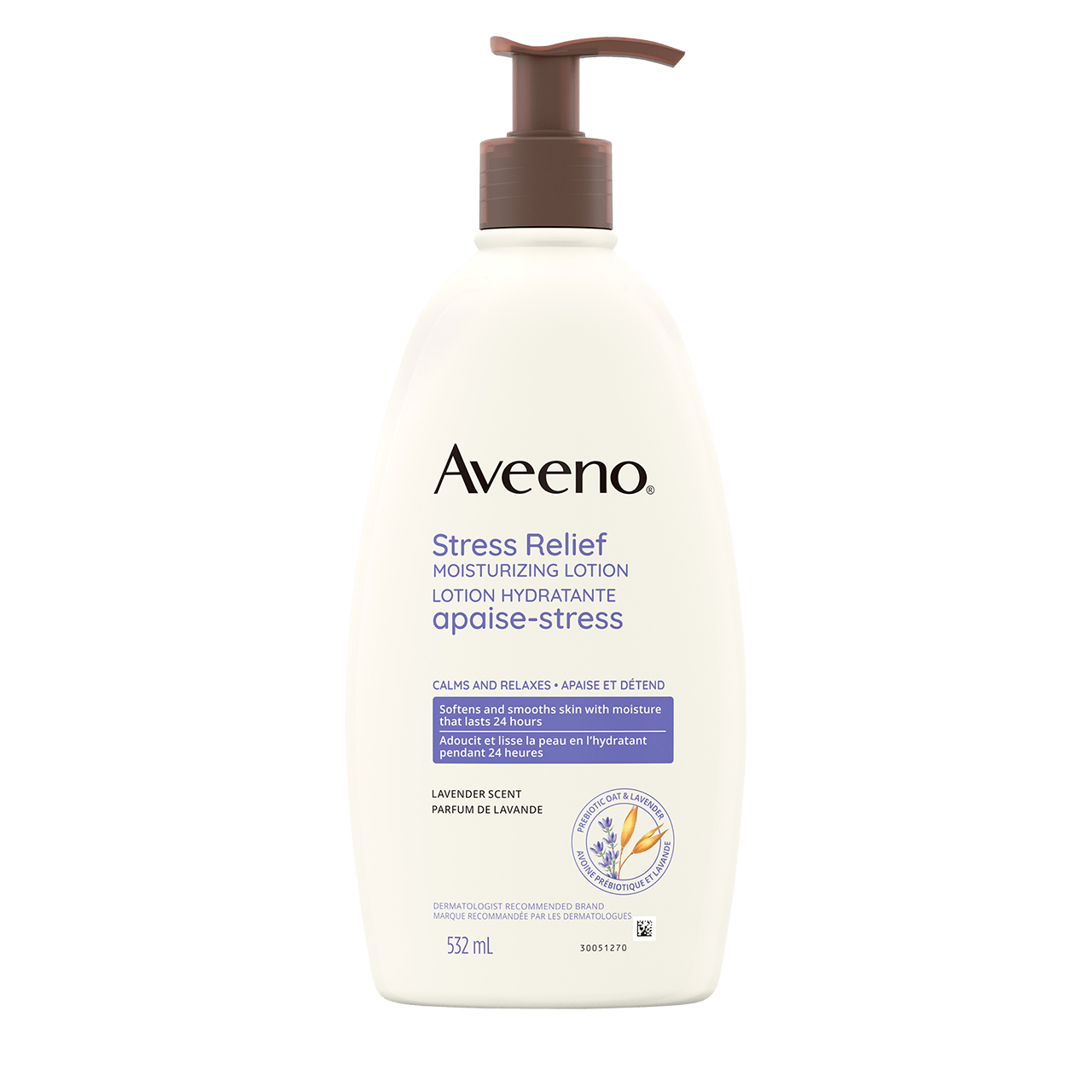 AVEENO® Stress Relief Body Lotion pump bottle, 532 ml