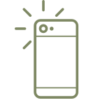 Cell phone icon