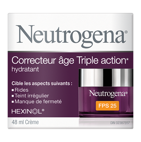 Hydratant NEUTROGENA® Correcteur âge Triple action PFS 25