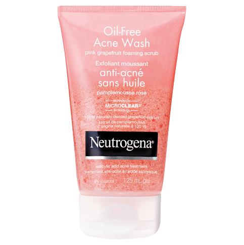 NEUTROGENA® OIL-FREE Pink Grapefruit Foaming Scrub