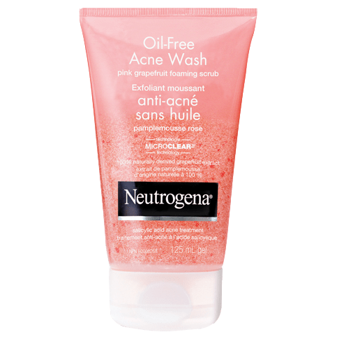 Exfoliant moussant antiacné sans huile au pamplemousse rose NEUTROGENA®