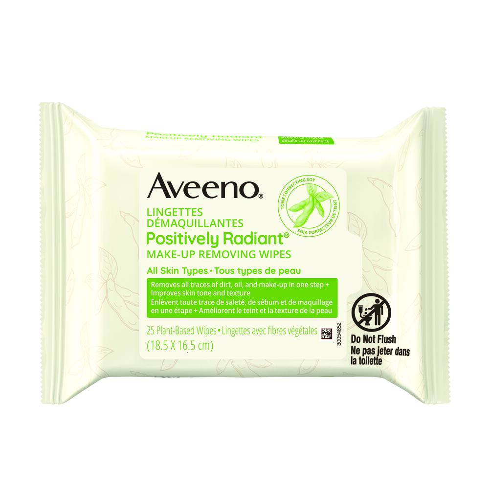 Lingettes démaquillantes Aveeno® Positively Radiant®