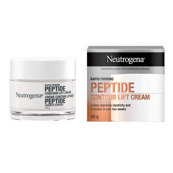 50g jar of Neutrogena Rapid Firming Peptide Contour Lift Cream