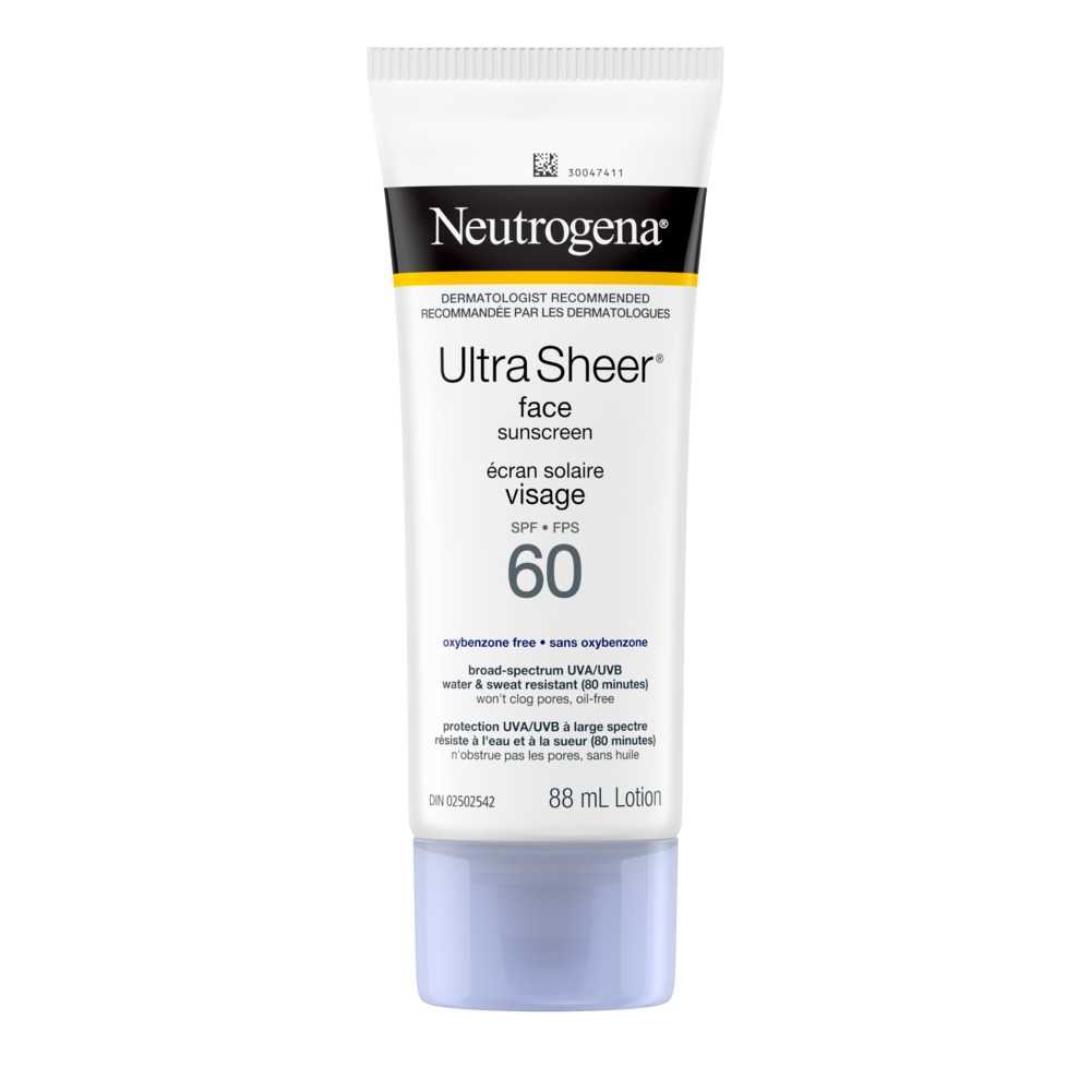 NEUTROGENA® ULTRA SHEER® Face Sunscreen SPF 60